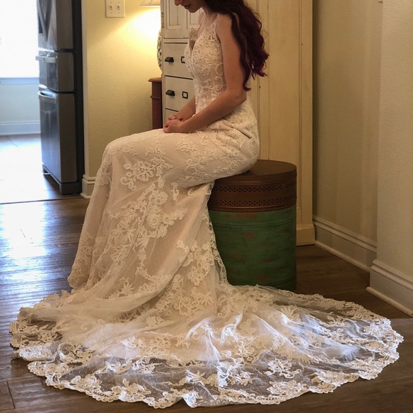 Ivory Wedding Dress - Picture 2 of 3